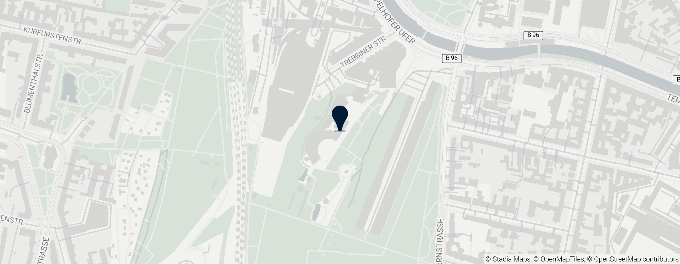 Map of German Museum of Technology