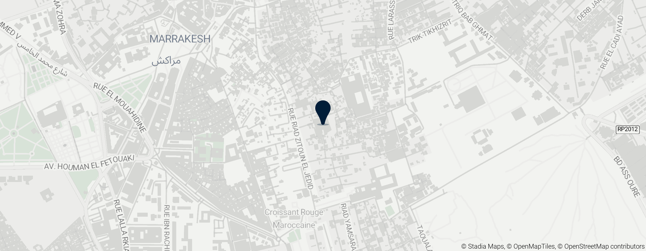 Map of Dar Si Said Museum