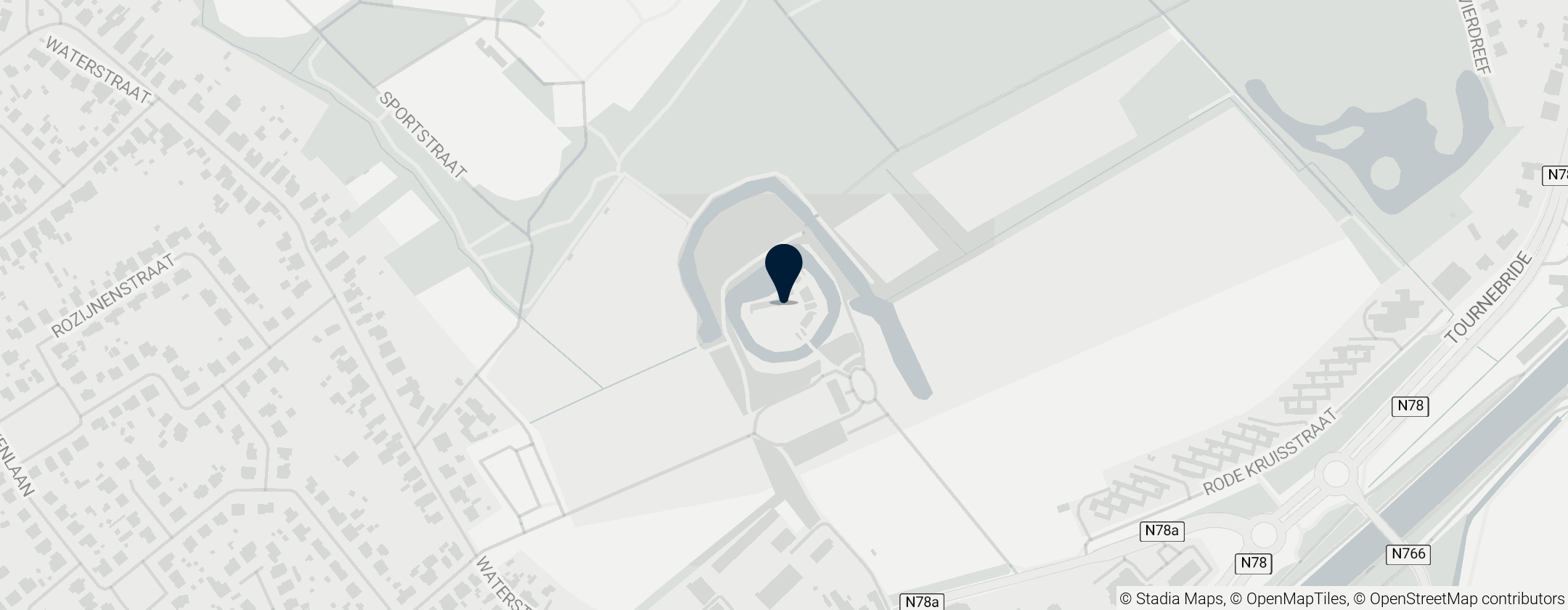 Map of Kasteel Pietersheim