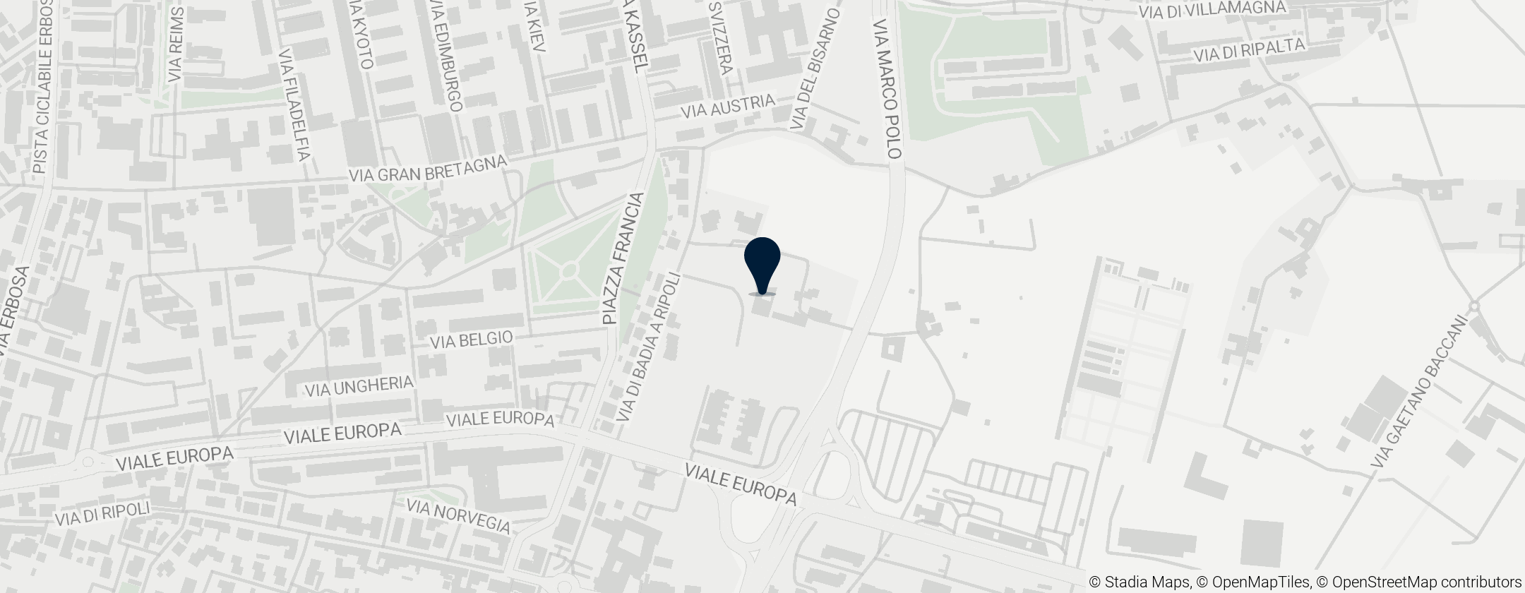 Map of Castello di Bisarno