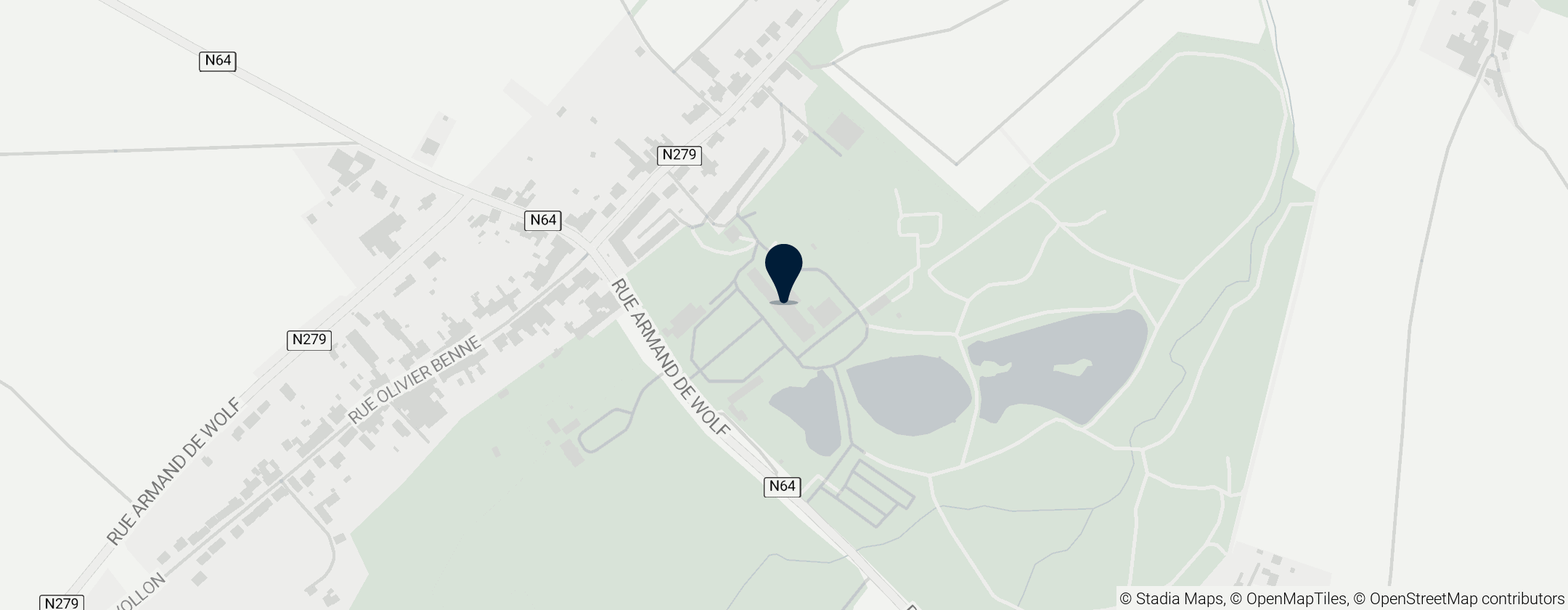 Map of Château d'Hélécine