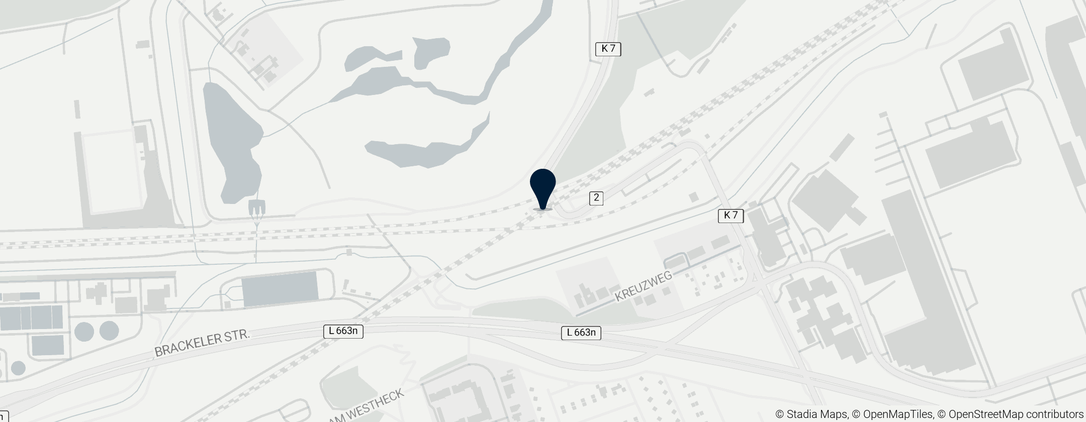 Map of Dortmund-Scharnhorst