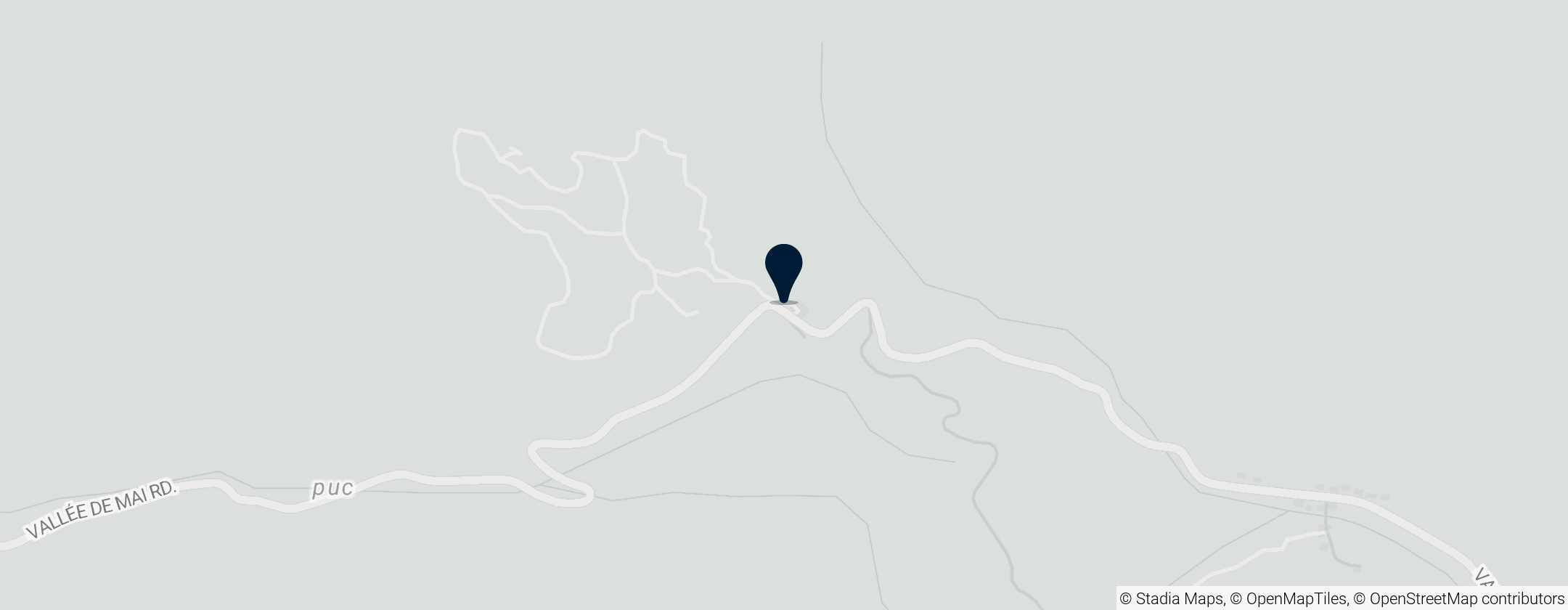 Map of Vallée de Mai