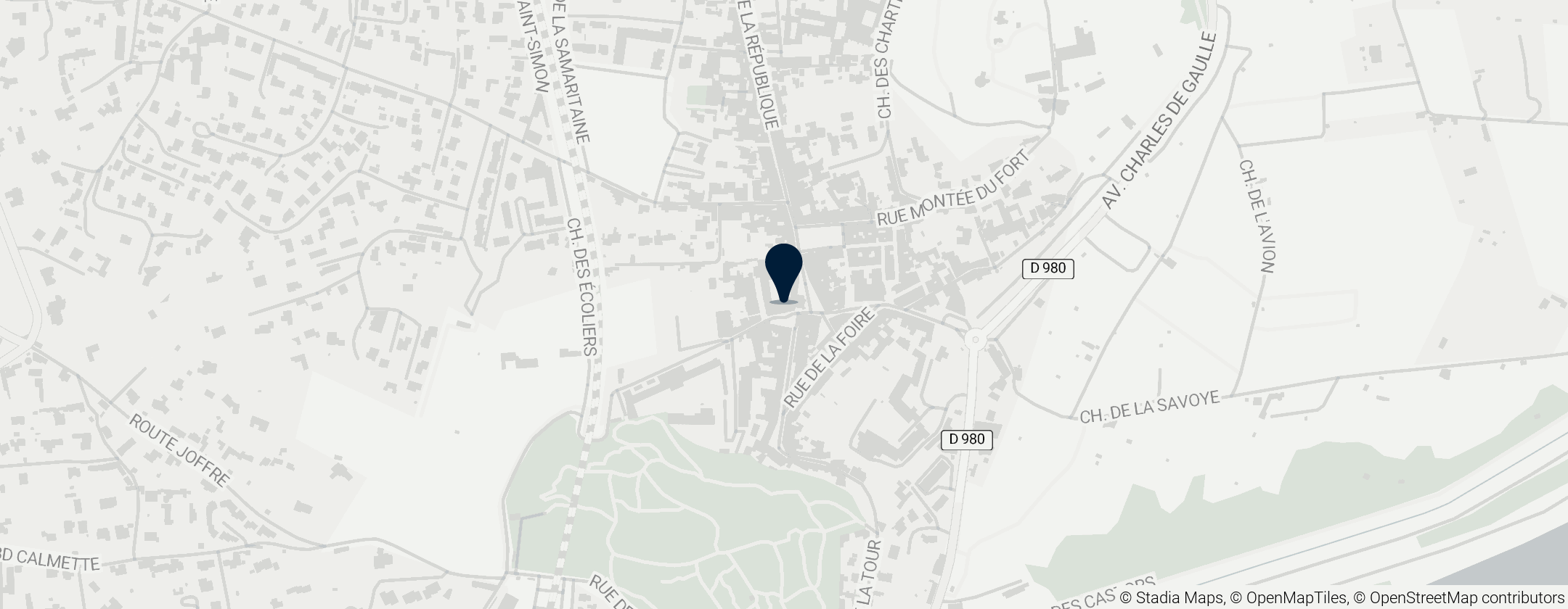 Map of Collégiale Notre-Dame de Villeneuve-lès-Avignon