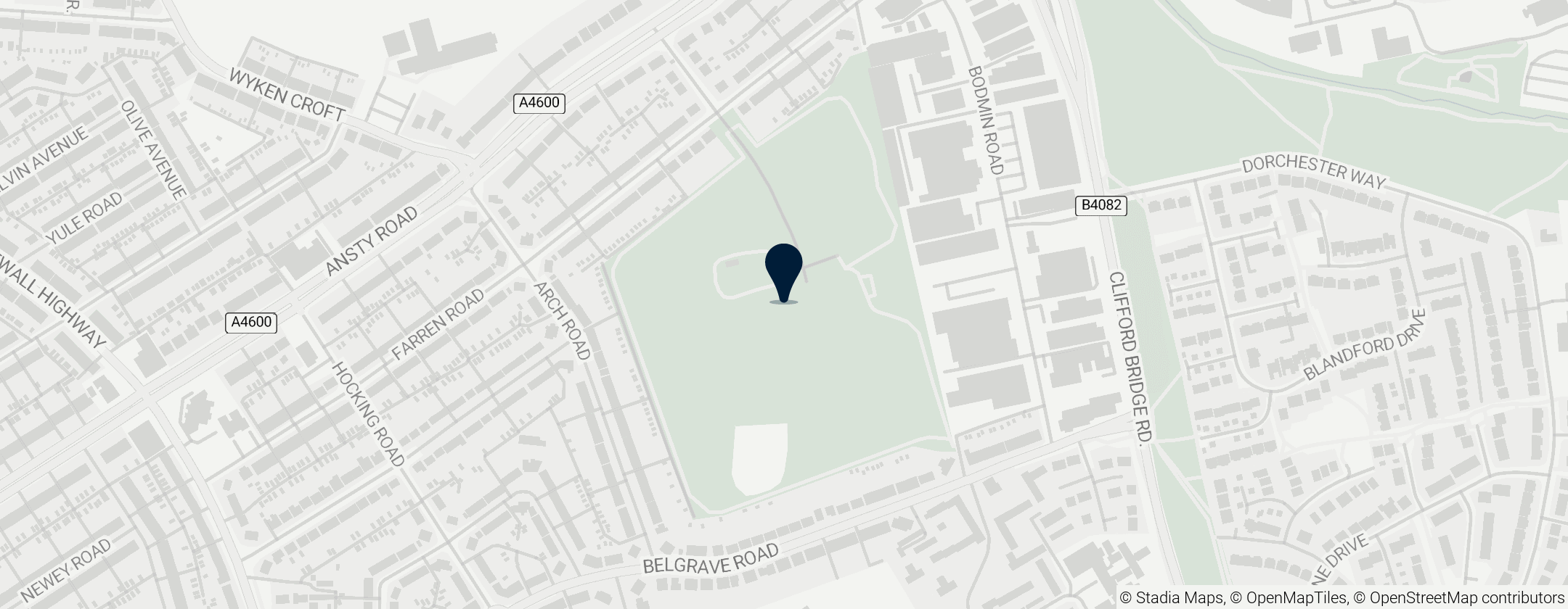 Map of Caludon Castle Park