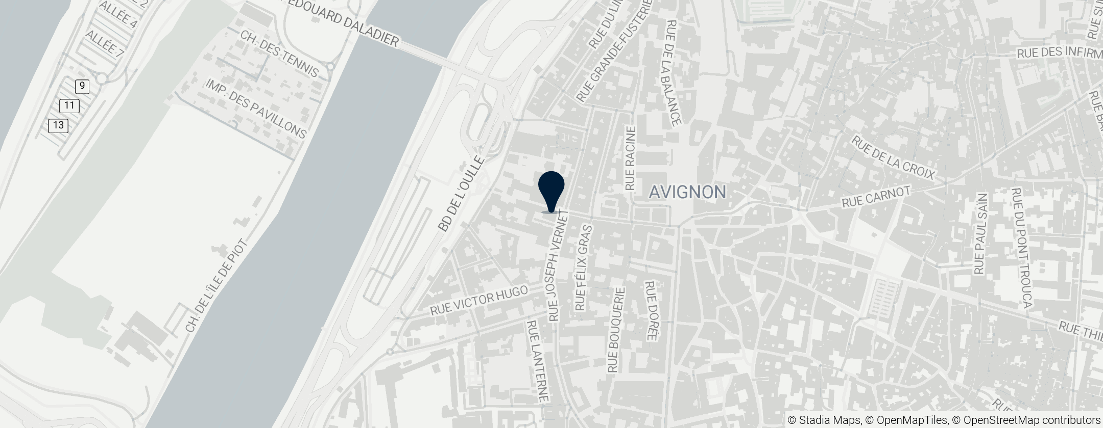 Map of Chapelle de l'Oratoire