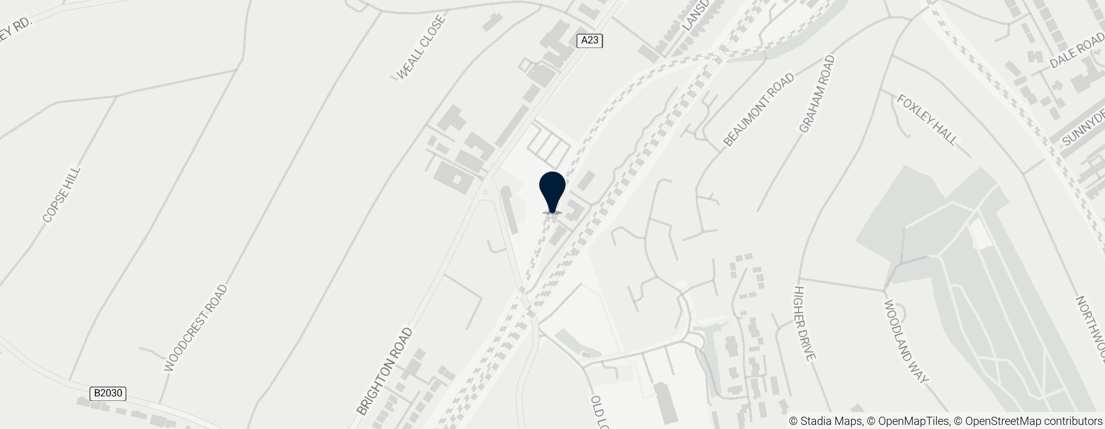 Map of Station Reedham