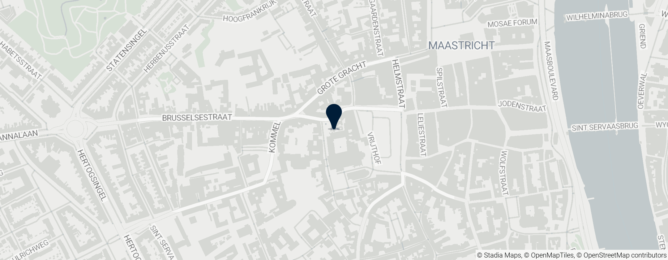 Map of Treasury of the Basilica of Saint Servatius