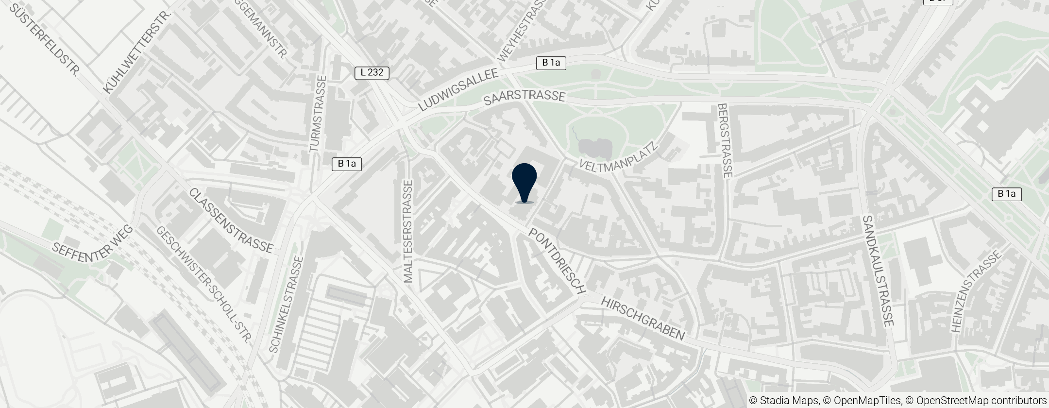 Map of Holy Cross Church