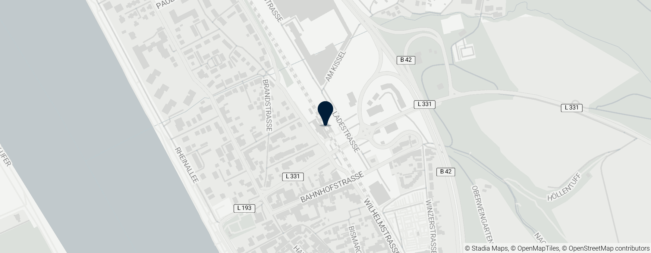 Map of Königswinter station