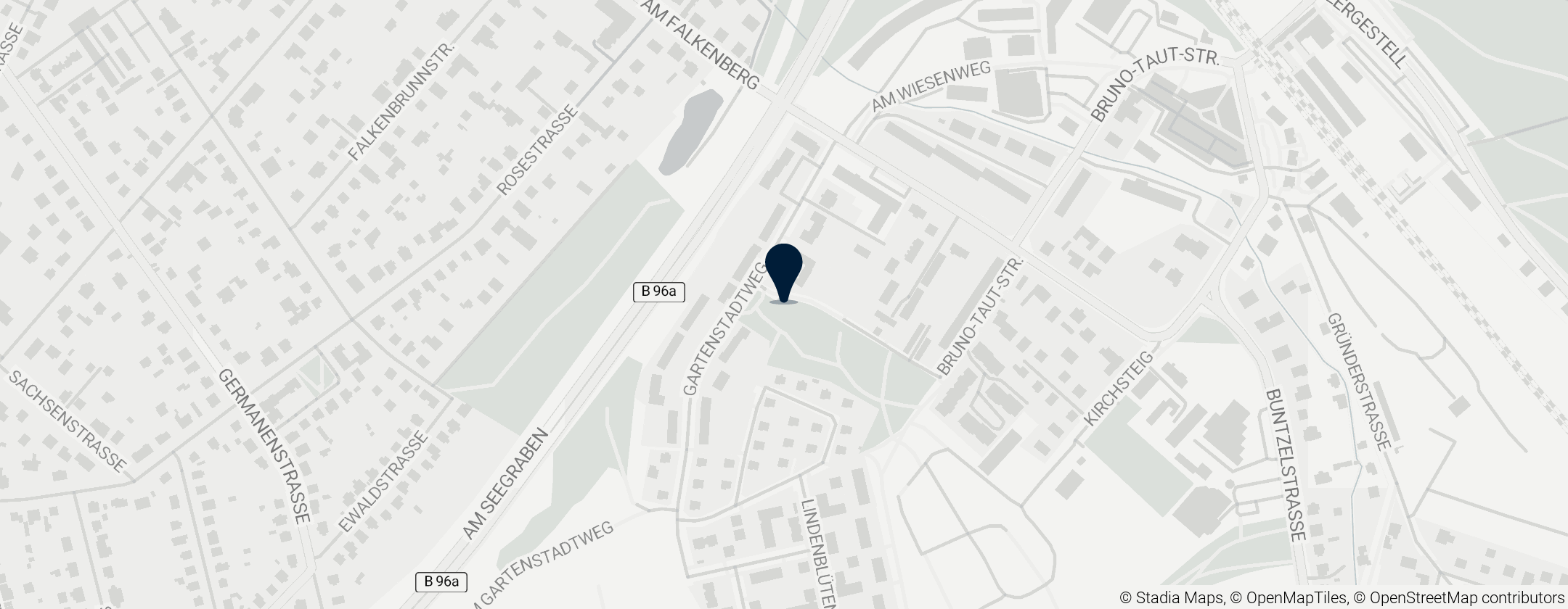 Map of Falkenberg Garden City