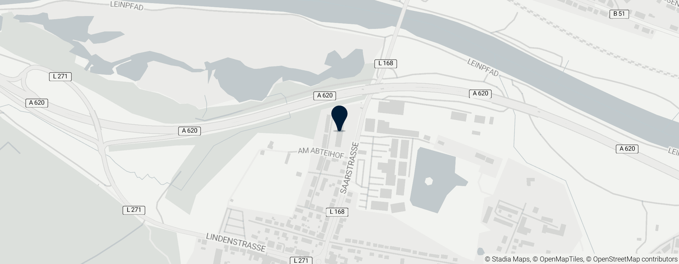 Map of Deutsches Zeitungsmuseum Abteihof