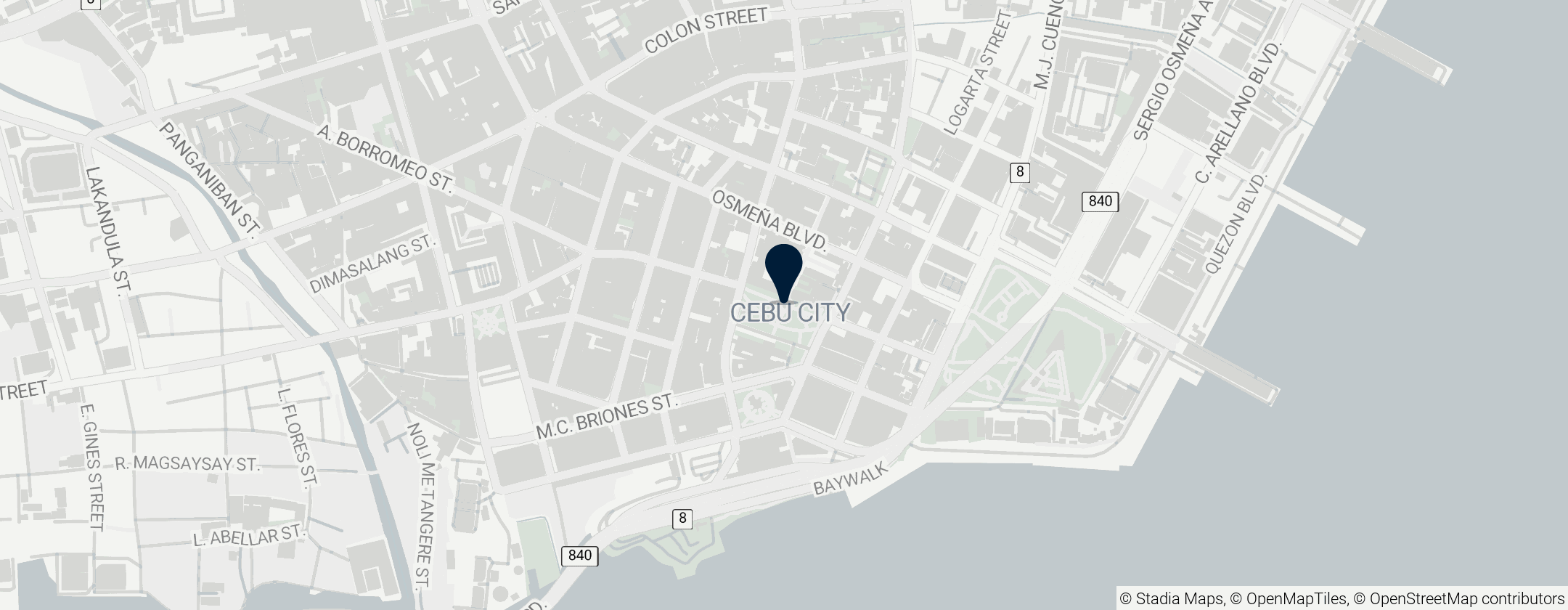 Map of Magellan's Cross