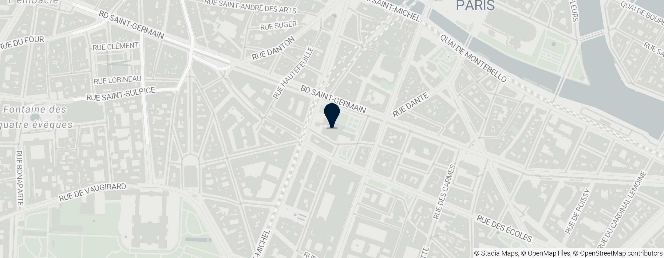 Map of National Museum of the Middle Ages