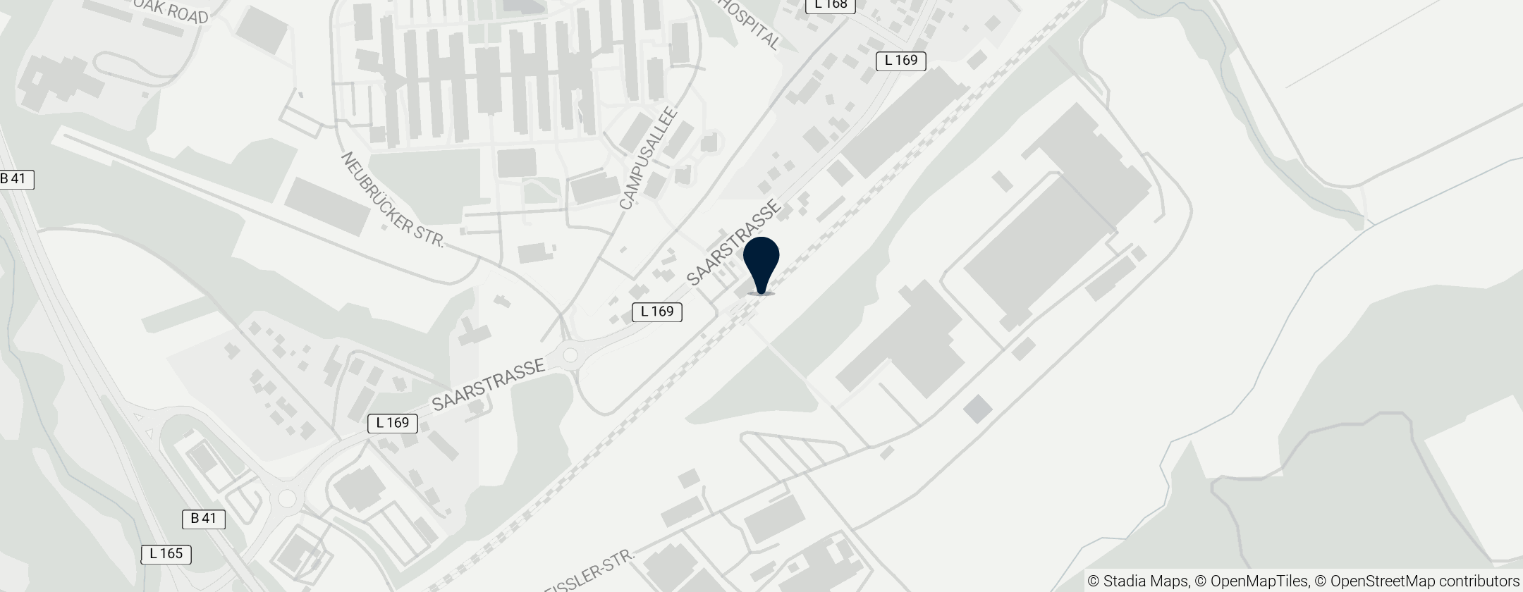 Map of Neubrücke station