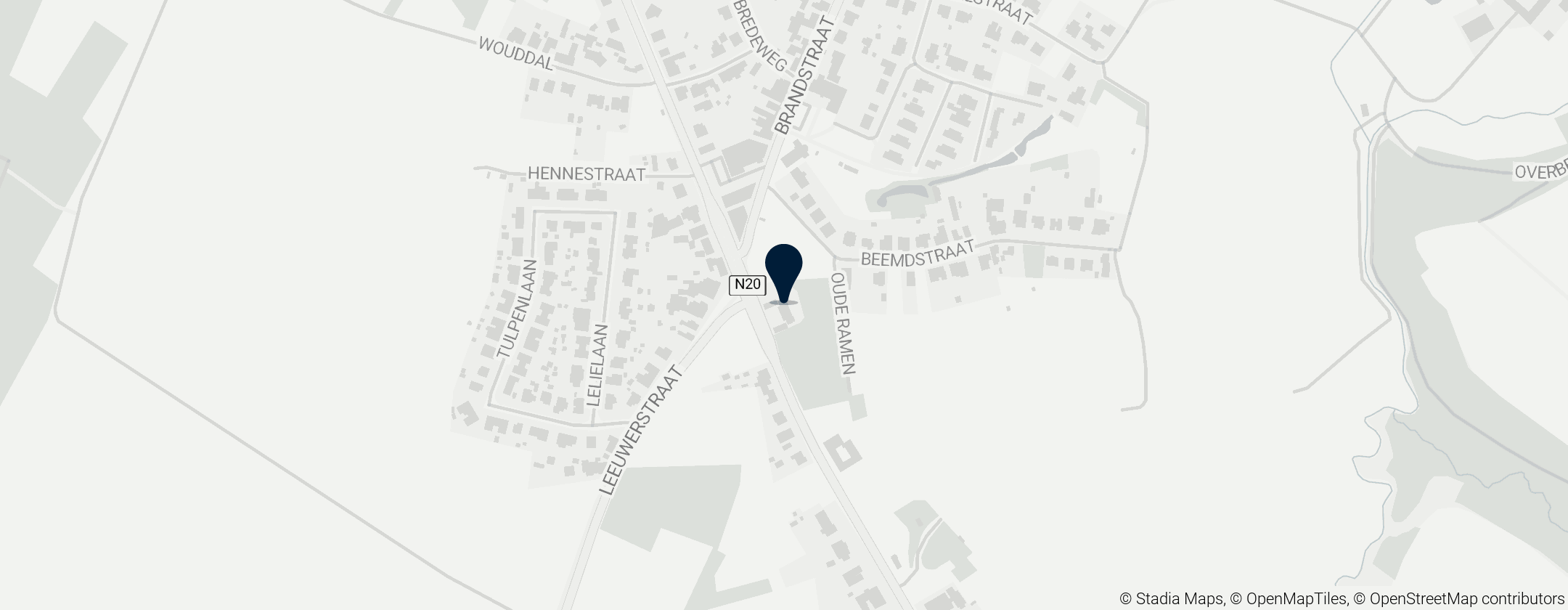 Map of Kasteel de Donnea