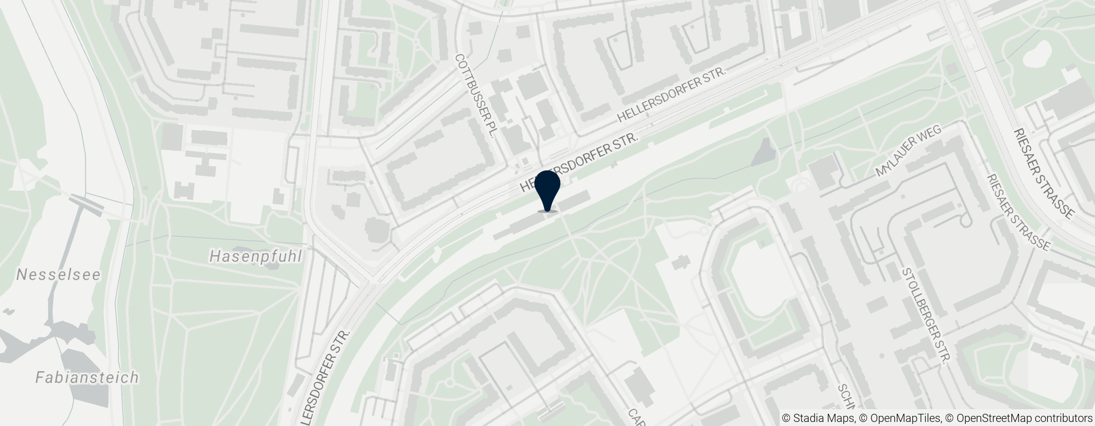 Map of Cottbusser Platz