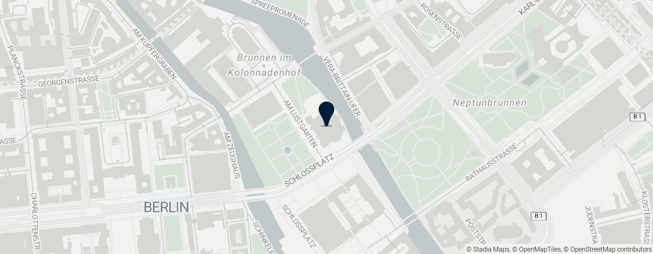 Map of Berlin Cathedral