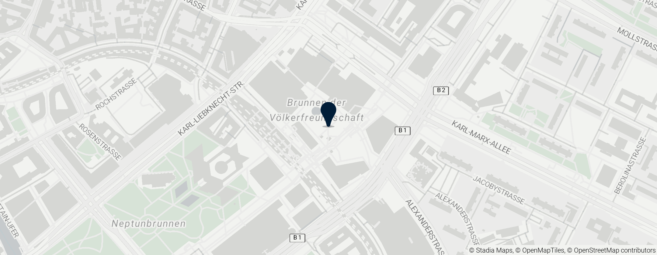 Map of Alexanderplatz