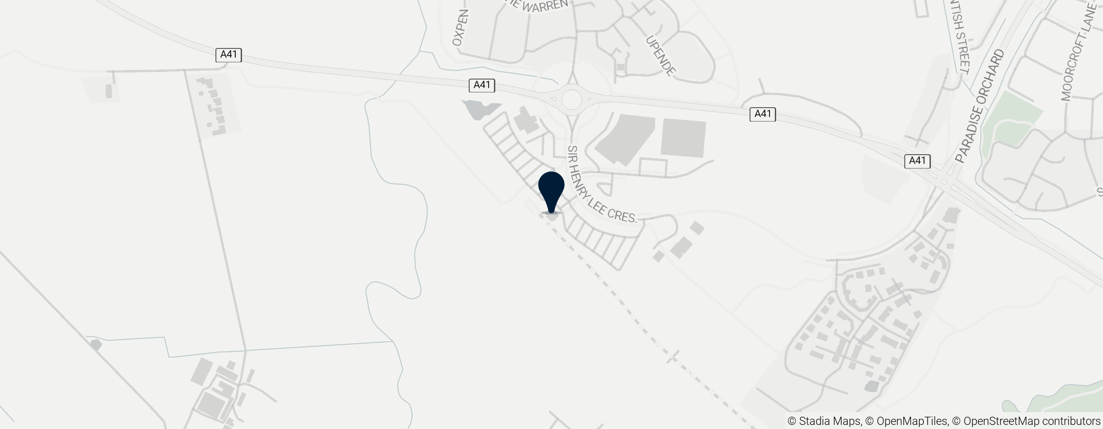 Map of Station Aylesbury Vale Parkway