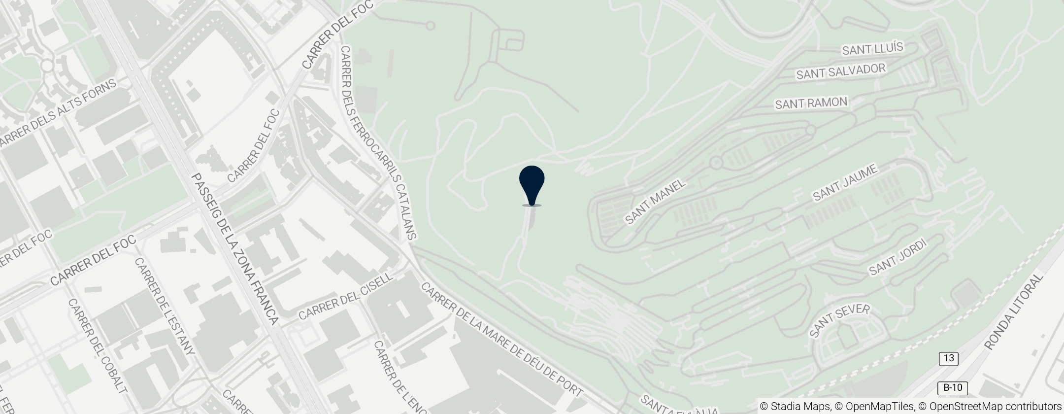 Map of Lluís Companys