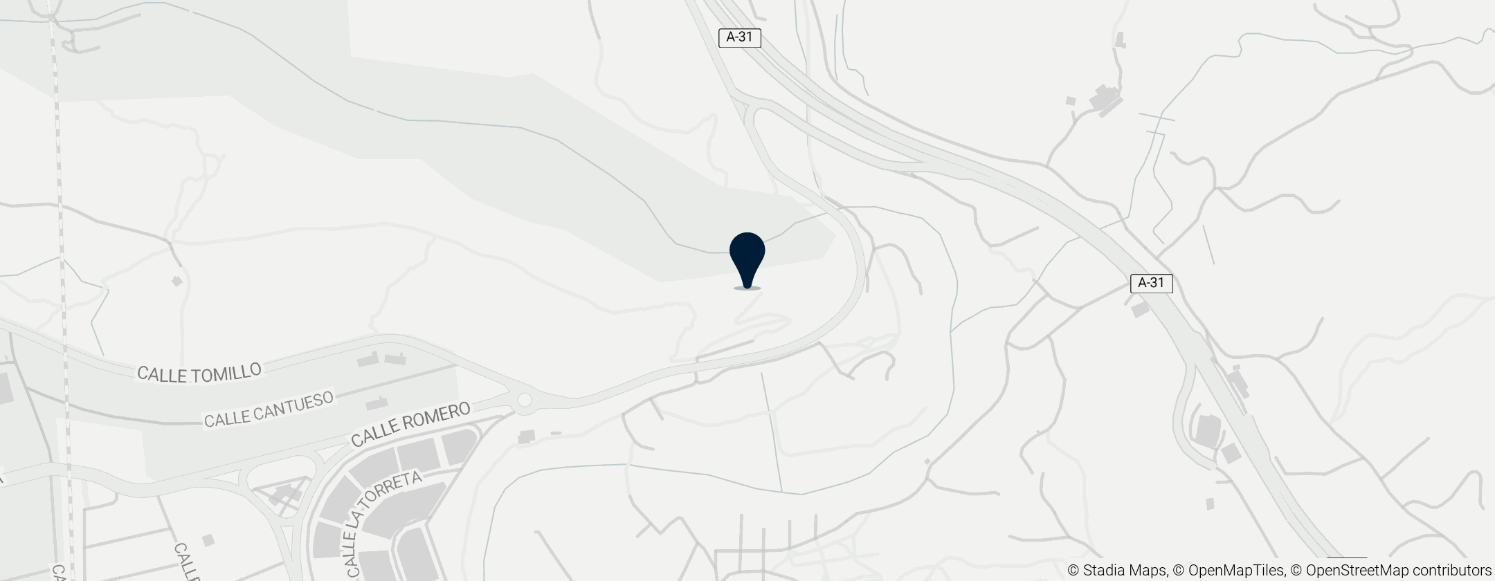 Map of Yacimiento Ibero-Romano de El Monastil