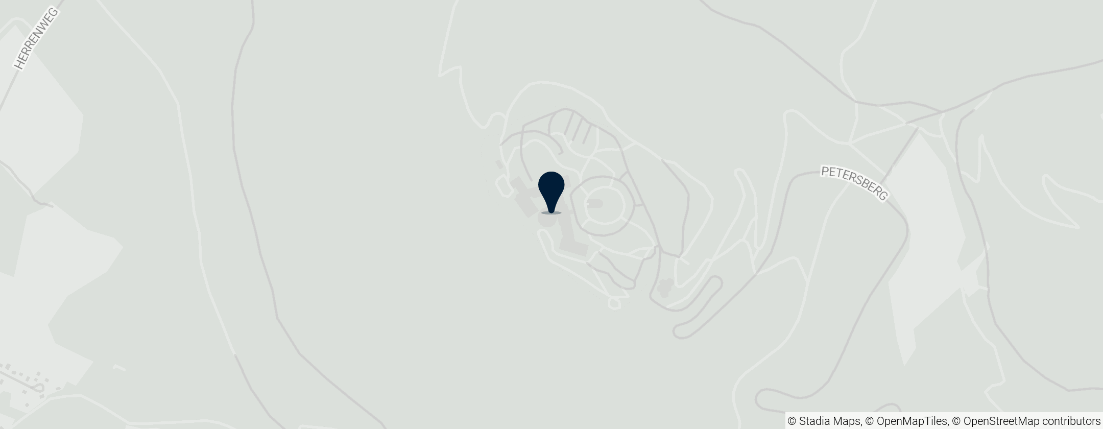 Map of Hotel Petersberg