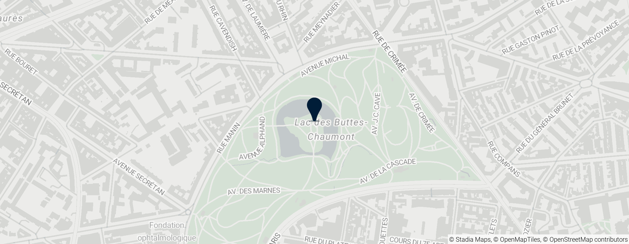 Map of Temple de la Sybille