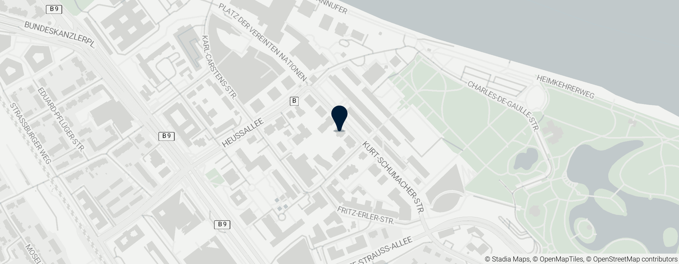 Map of Max Planck Institute for Research on Collective Goods