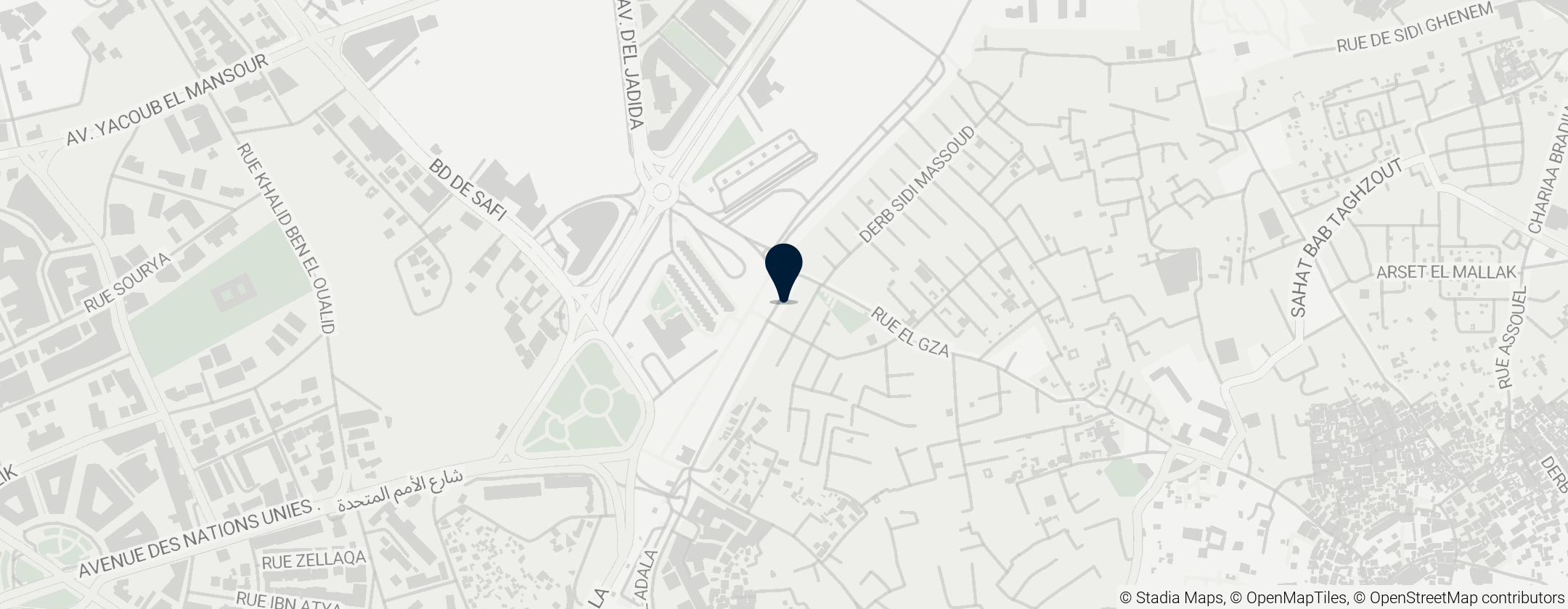 Map of Miloud Art Gallery