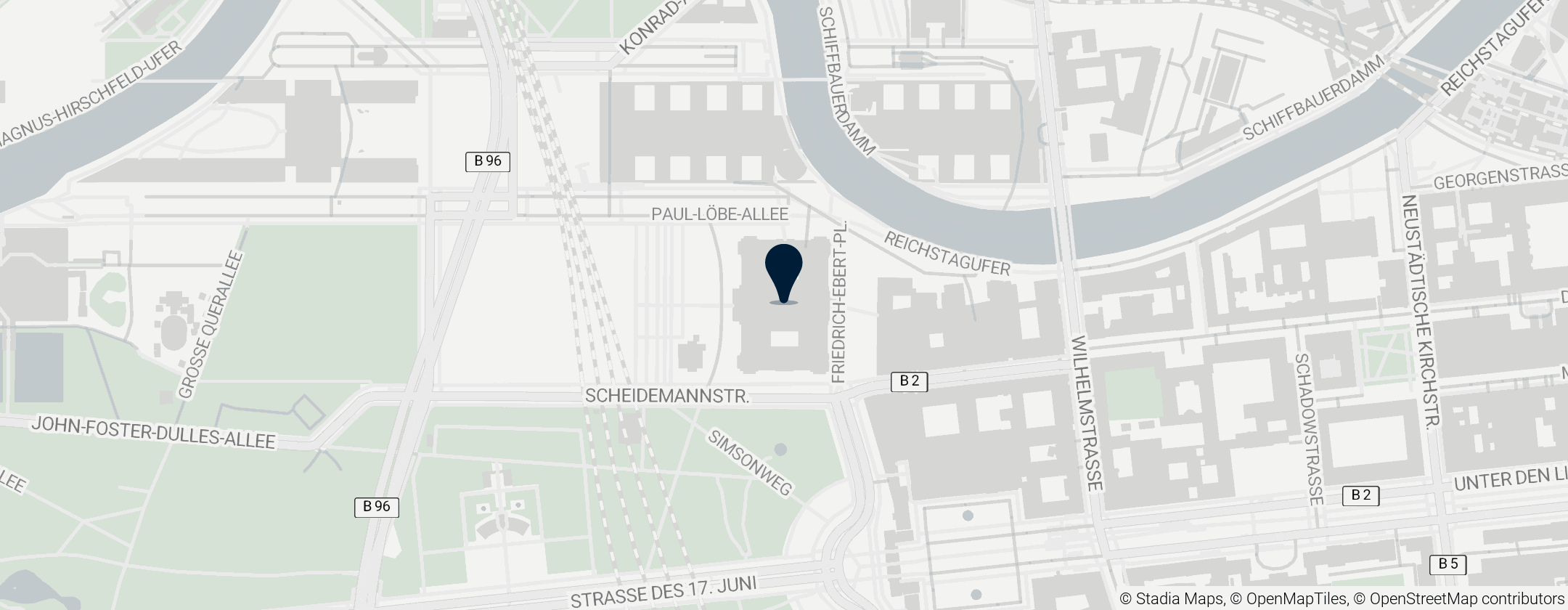 Map of Reichstag Building