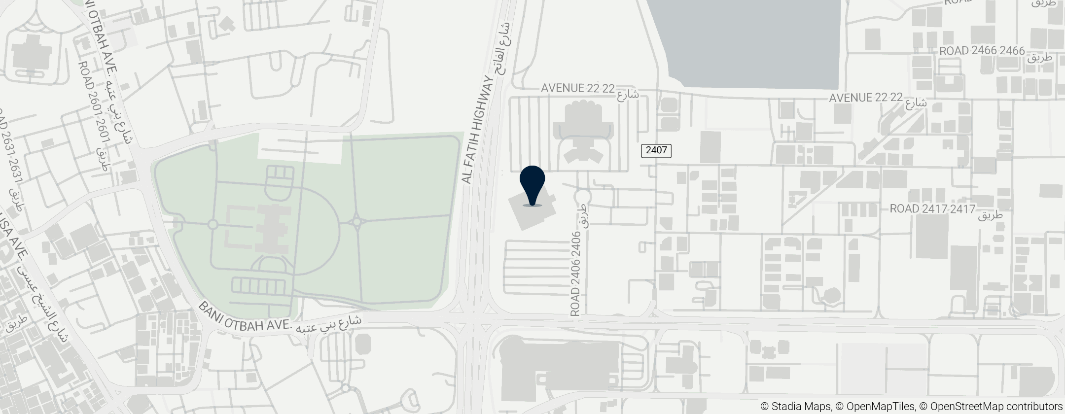 Map of Al Fateh Grand Mosque