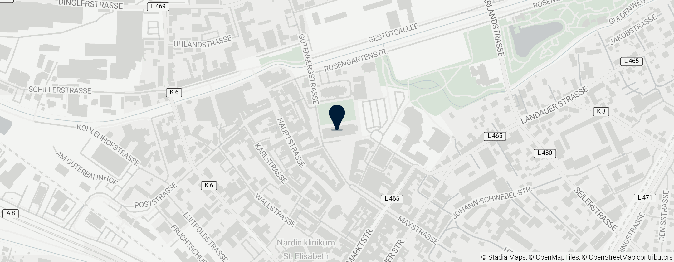 Map of Castle of Zweibrücken