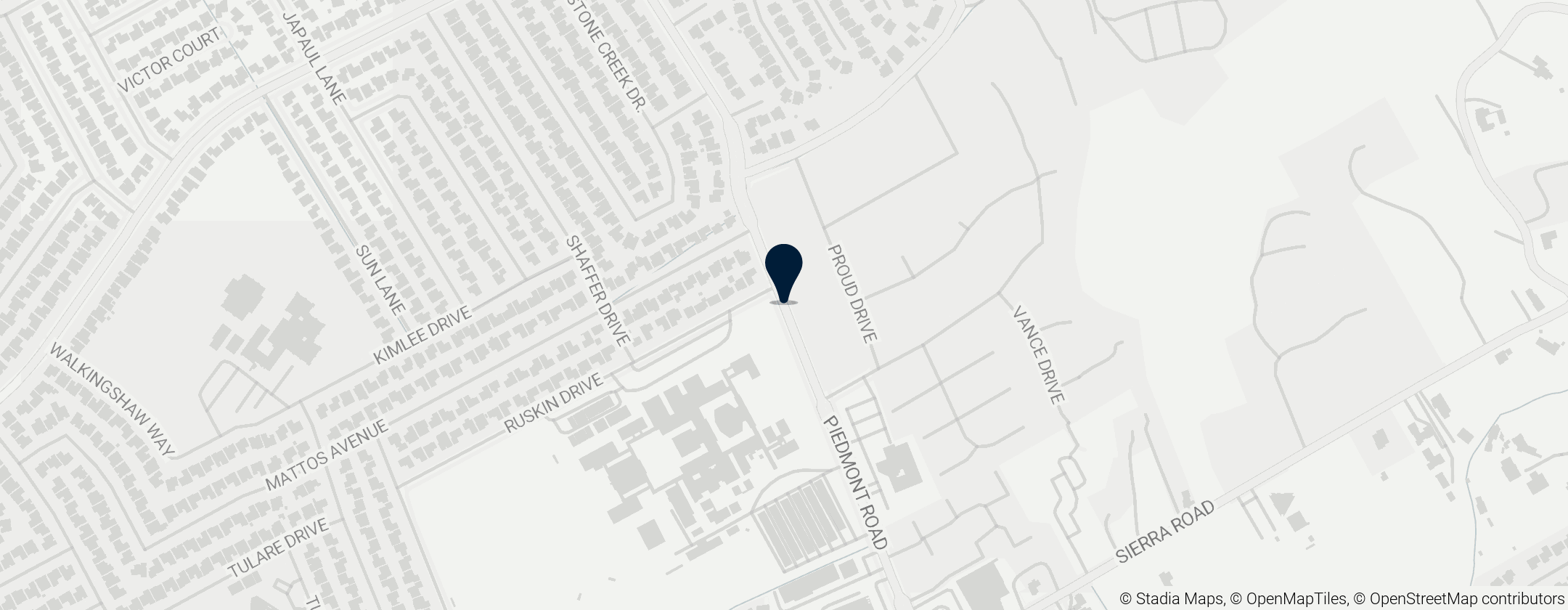 Map of Berryessa Farmers' Market 