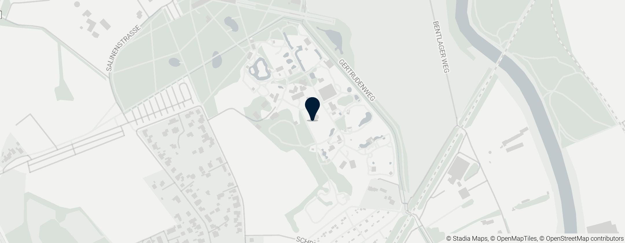 Map of Naturzoo Rheine