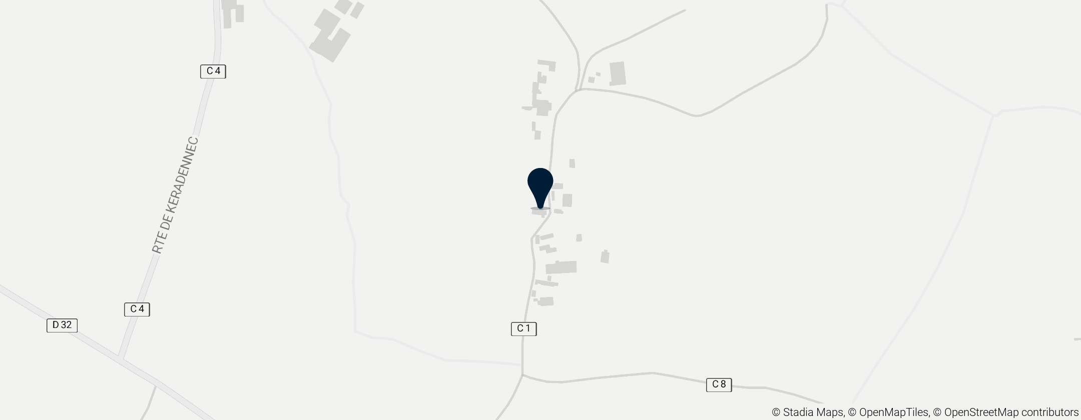 Map of Chapelle Guiquelleau