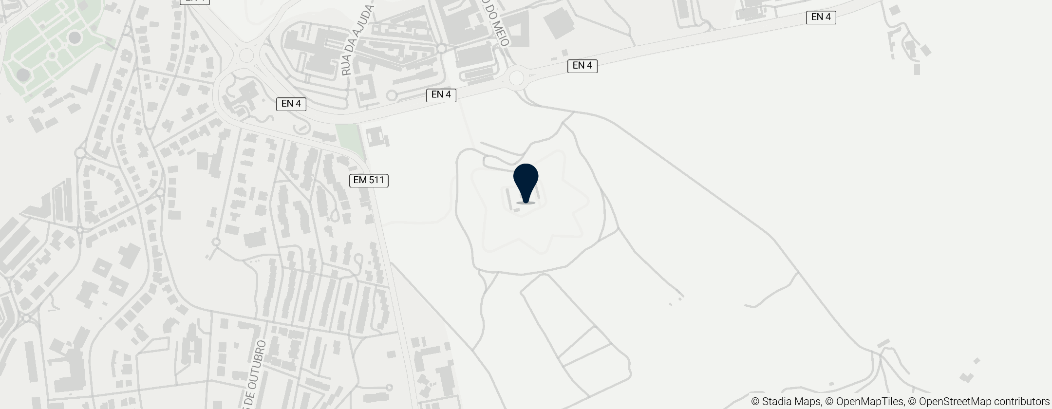 Map of Fort Santa Luzia