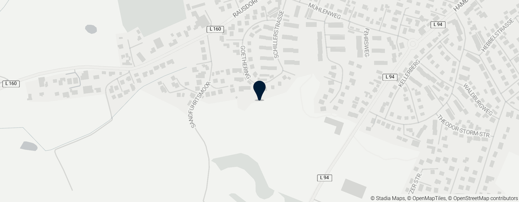 Map of Tierras bajas del norte de Alemania