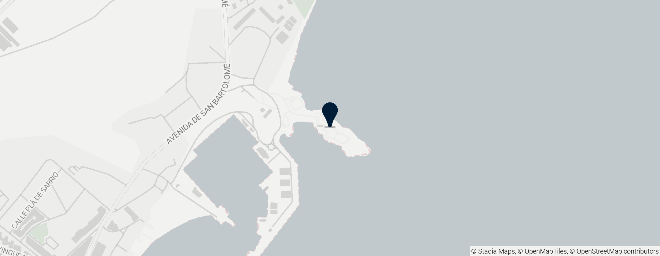 Map of Illeta dels Banyets