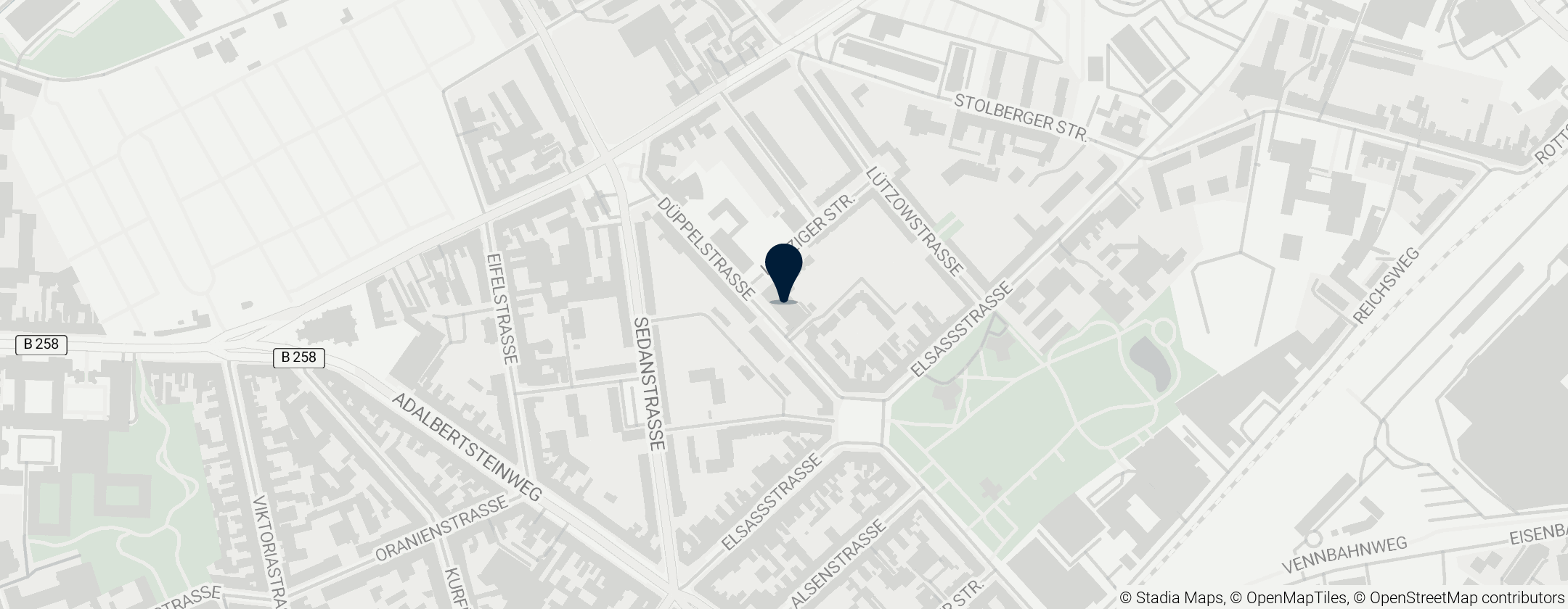 Map of St. Fronleichnam Church