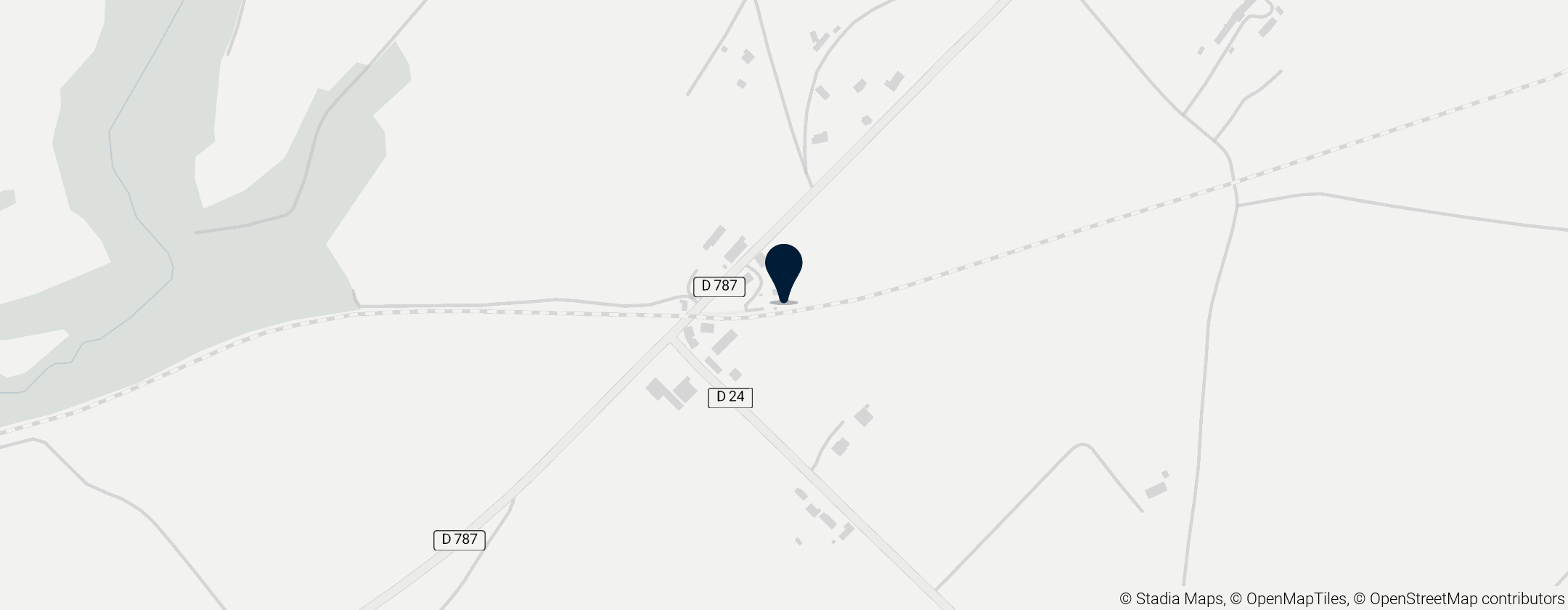 Map of Gare de Pont-Melvez
