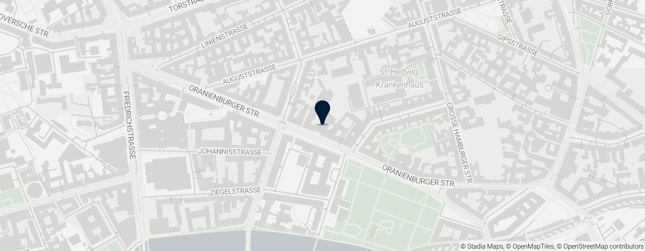 Map of New Synagogue