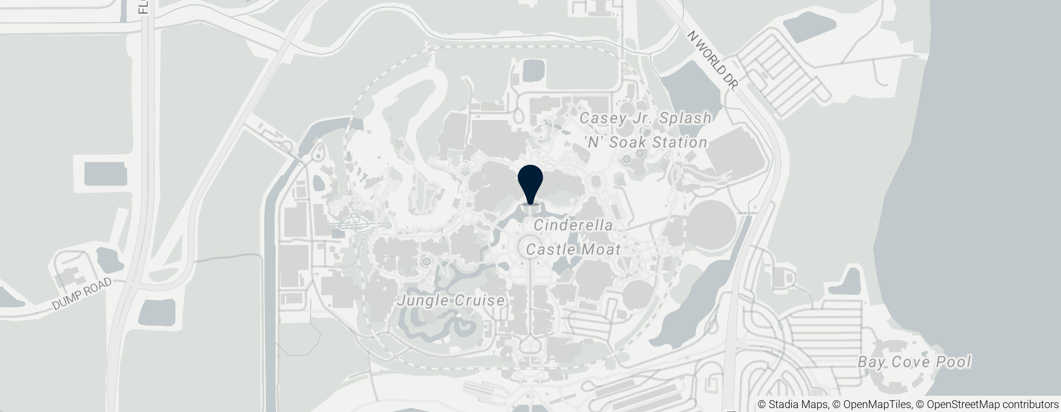 Map of Cinderella Castle