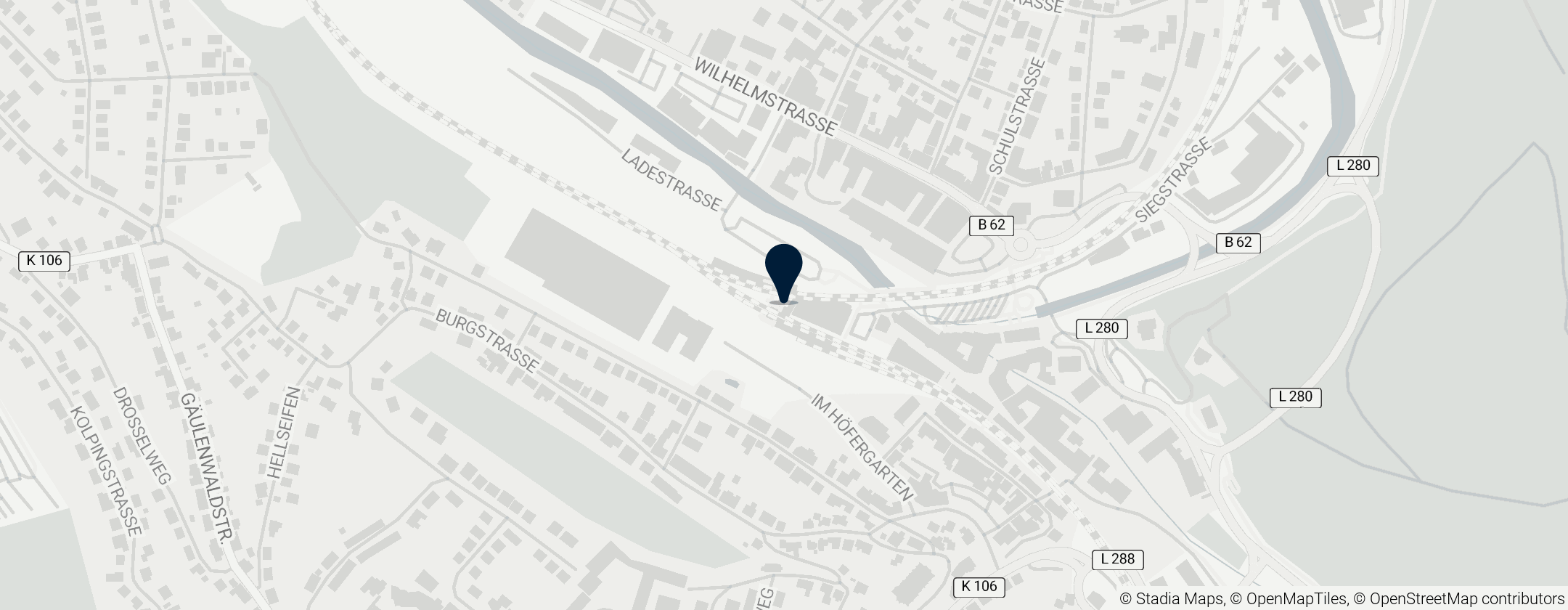 Map of Station Betzdorf