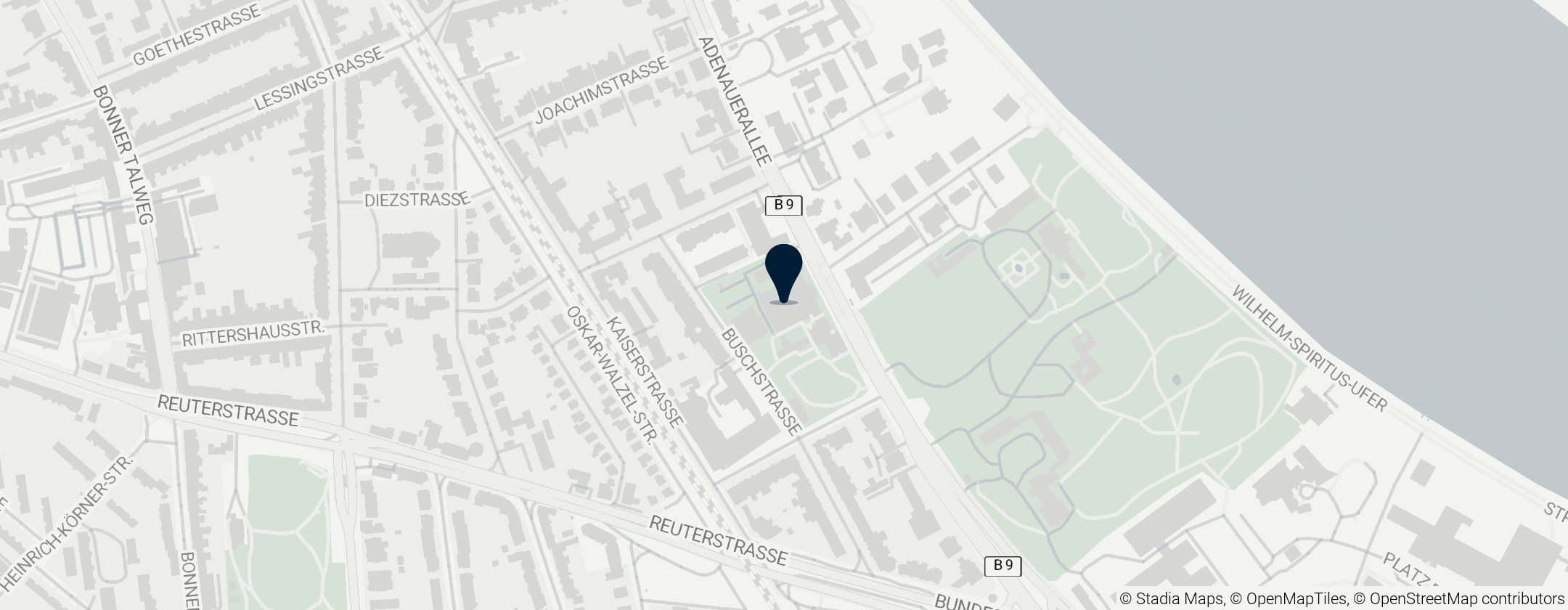 Map of Museum Koenig