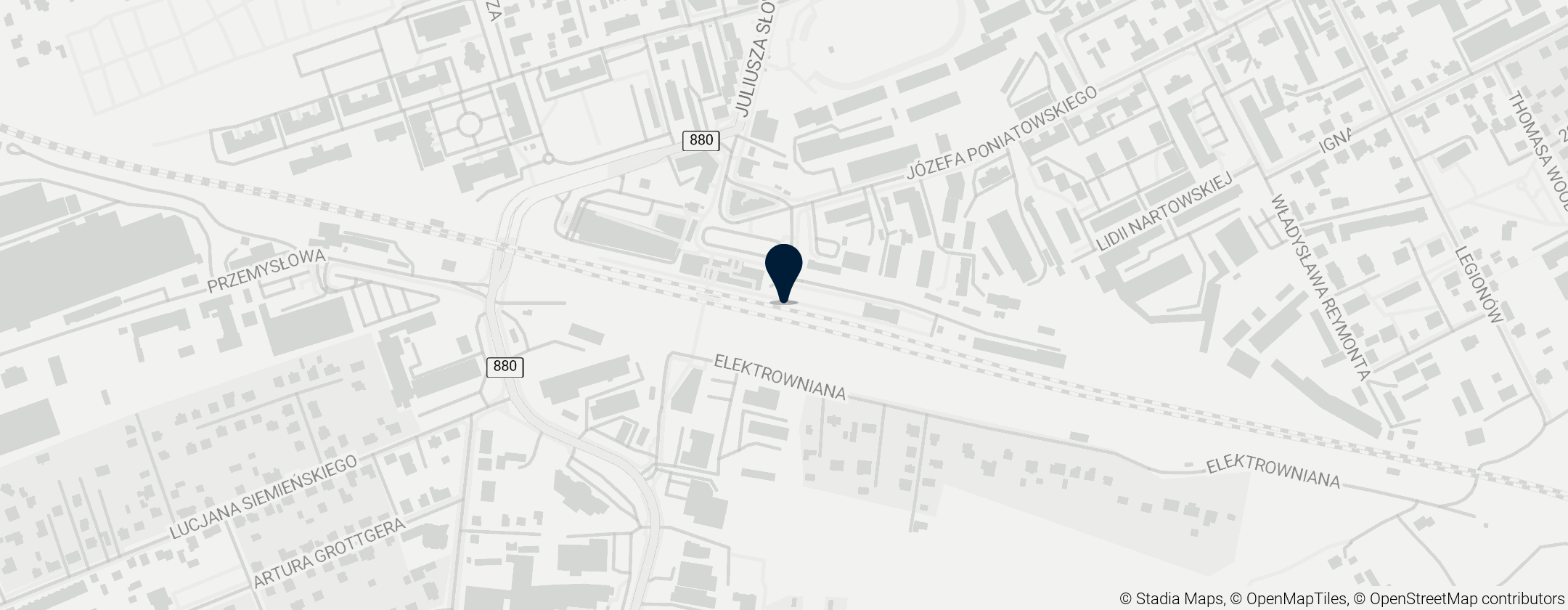 Map of Station Jarosław