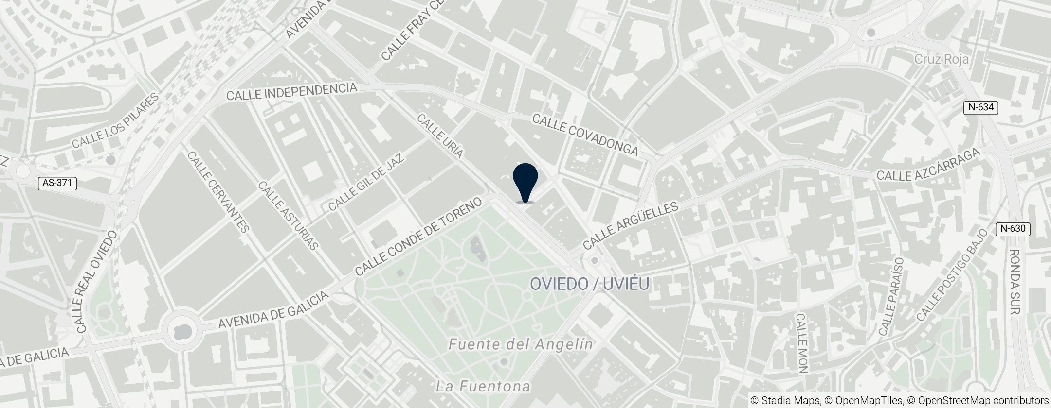 Map of Estatua de Woody Allen