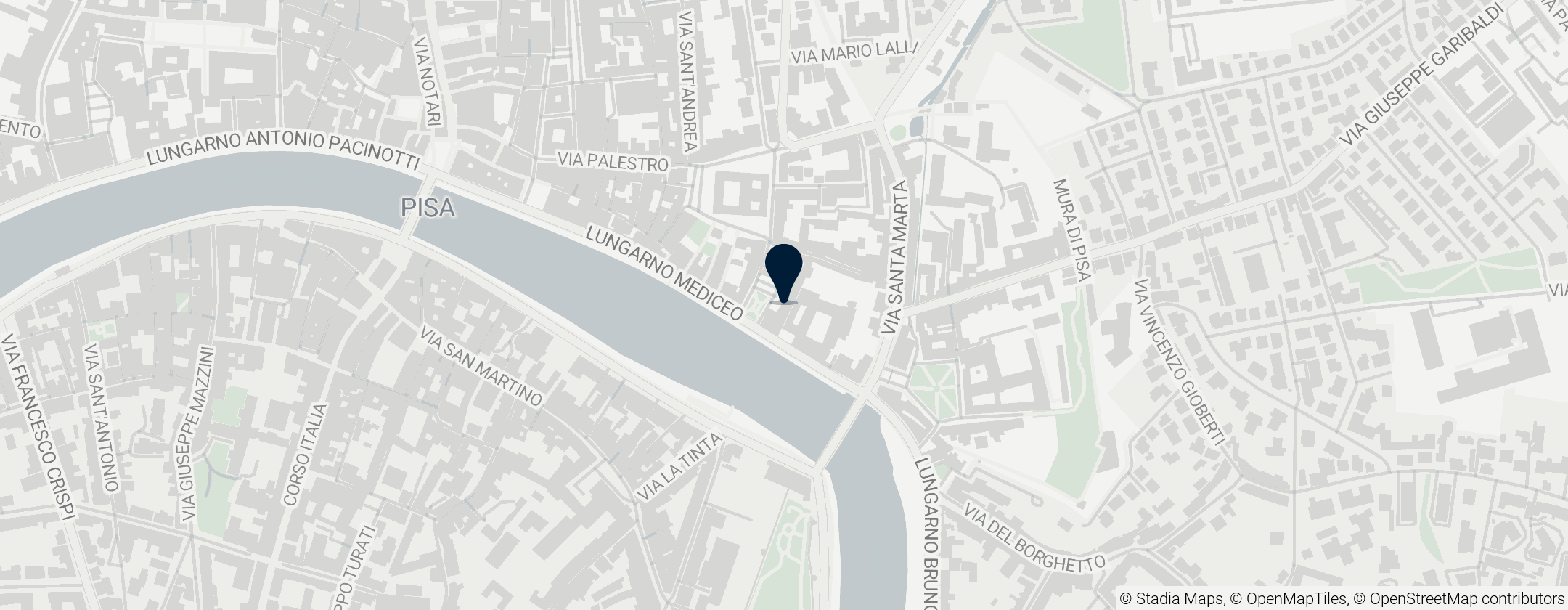 Map of Palazzo Vecchio de' Medici, Pisa