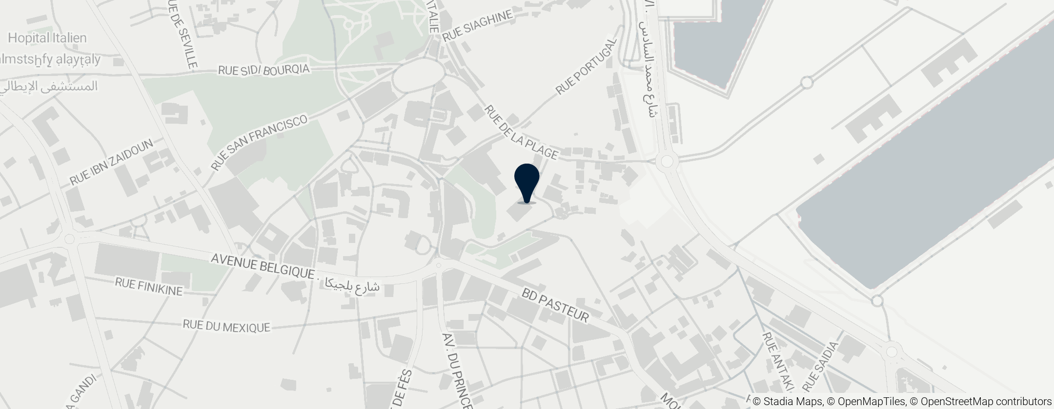 Map of Cervantes Theatre