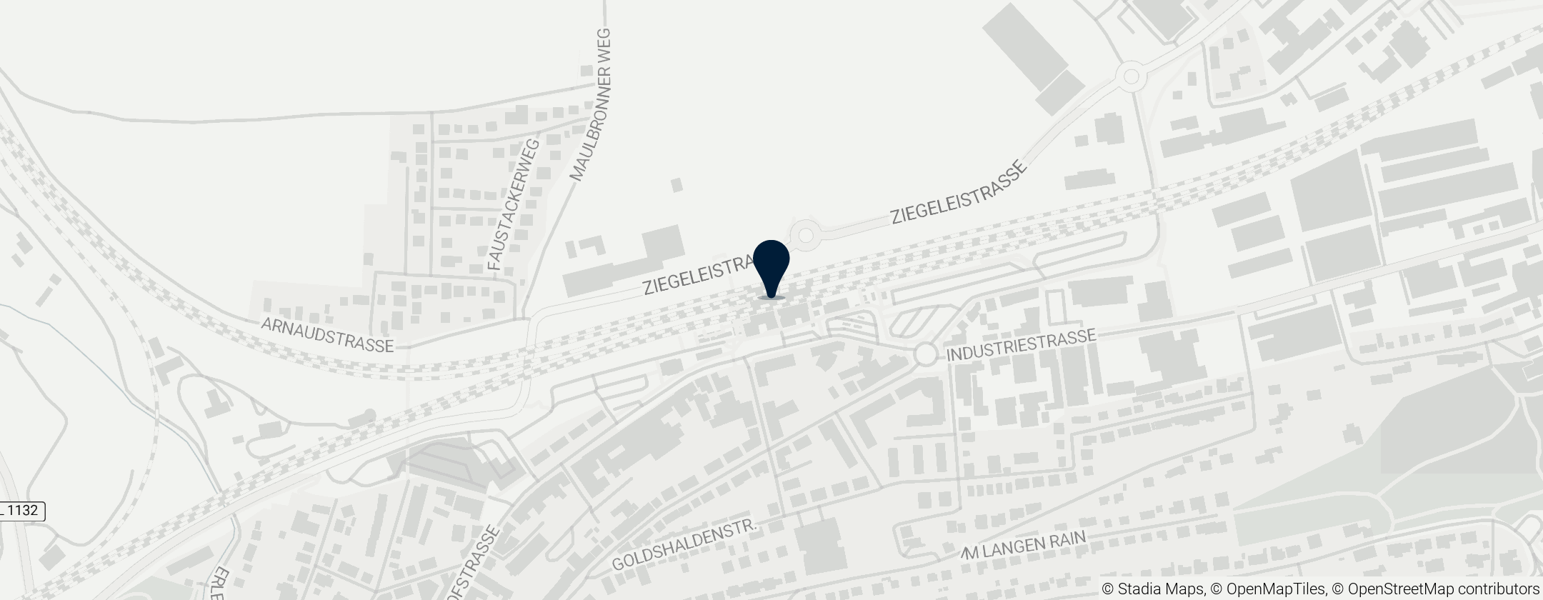 Map of Mühlacker station